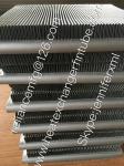 Carbon Steel Base Tube Material Single Row Flat Fin Tube Hot Dip Galvanized