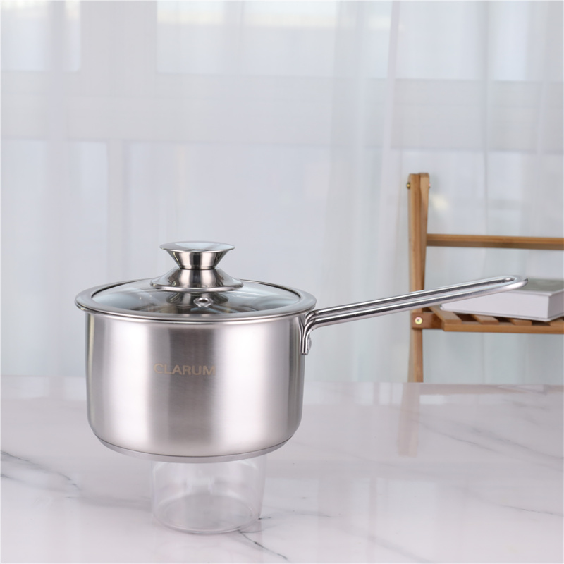 Hot Selling Korean 3pcs Non Stick Cookware Set Hot Pot Stainless Steel Soup Pot Cooking Pot Set