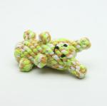 Professional Lovely Rope Bear Dog Toy Bright Color BSCI Certification