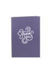 Reusable C1S Board Pop Up CMYK Color Paper Cards