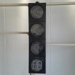 200MM 4-Aspect RYG Left Arrow With Countdown Timer Road Traffic Light