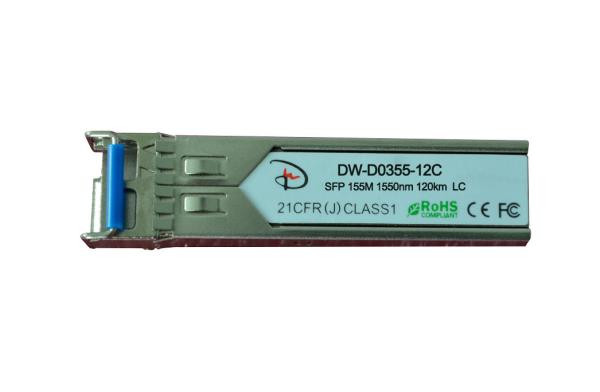 Fiber Optic SFP Module, 155M 1550nm 120km SFP Optical Transceiver Cisco