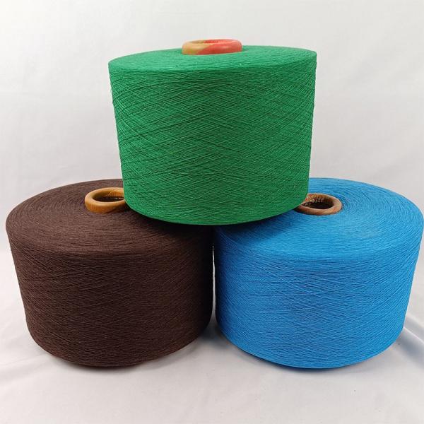 China Ne12/1 Ne16/1 Ne20/1 Ne21/1 TC Yarn Recycled Yarn Regenerated Cotton Yarn For Socks Knitting factory