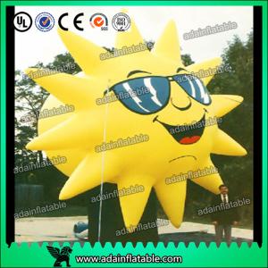 China Customized Inflatable Sun Replica Cartoon For Sunglasses Advertising factory