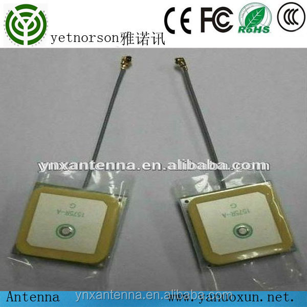 Internal 1575r-a Passive 25-25-4mm Ceramic GPS Antenna Chip Antenna Module Antenna