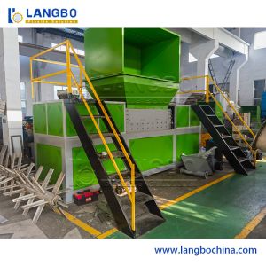 Plastic Crusher Waste Plastic Recycling Crusher Machine Tire Scrap Shredding