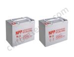 Valve Regulated Lead Acid Solar Batteries NPG12-55Ah 12V Rechargeable
