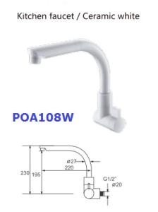 China Plastic Goose Neck Satin Finish Toilet Hand Faucet factory
