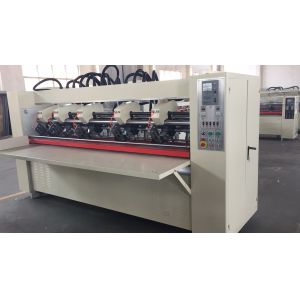 China ISO9001 Corrugated Cardboard Slitting Machine Thin Blade Slitting Machine 4.0kw on sale