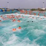 Artificial Tsunami Wave Pool Machine Vacuuming Summer Waves Pool For Park