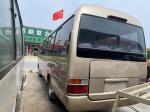 Toyota Coaster 29seats Used Mini Bus Automatic Door 1Hz Low Kilometer