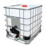 Rectangular 1000l IBC Water Tank Plastic For Chemical Food Water Storage