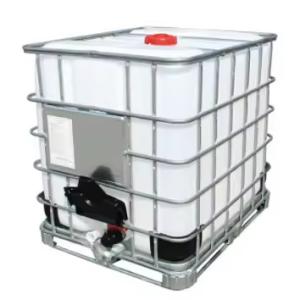 China Rectangular 1000l IBC Water Tank Plastic For Chemical Food Water Storage factory