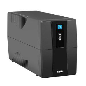 China 1000va Line Interactive UPS PC UPS Power Supply 600W Computer Backup UPS USB LCD UPS on sale