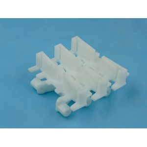 white color XL105 FLEXIBLE ALUMINIUM MODULAR CONVEYOR SYSTEM flexible conveyor