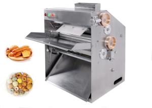 China Stainless Steel Pizza Dough Pressing Machine Food Processing Equipments 220v 400W factory