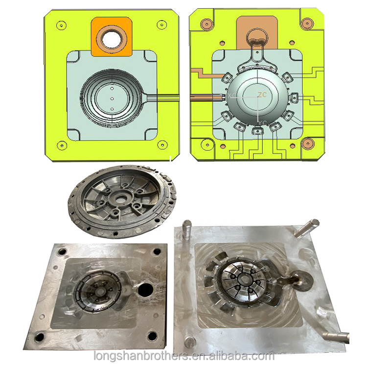 Professional Manufacturing of Custom Plastic Inject Molding Molded Part with Hot Runner Gate System and 718 Mould Material