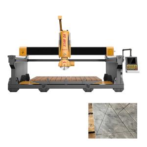 China 5 Axis CNC Intelligent Bridge Stone Cutting Machine 3400X2000X180mm Max Cutting Size factory