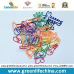 Colorful Round Spiral Shape Fashionable Paper Clips Round Cord and Flat Cord