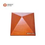 Rubber Solid Wood Acoustic Diffuser Panels Improved Sound Reflections And