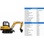 EPA 3.5t Hydraulic Crawler Excavator 10t Wheel Crawler Excavator