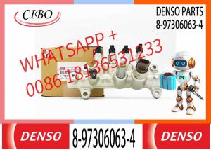 China High Pressure Common Rail Assembly 095440-0350 8-97306063-4 8973060634 For Hitachi Excavator ZX200-3 ISUZU Engine 4HK1 factory