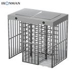 Speed Gate Turnstile 10mm Acrylic Swing Door For Hospitals / Hotels stainless
