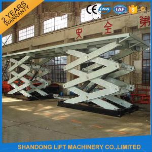 China Double Heavy Duty Stationary Hydraulic Scissor Lift for Cargo Moving factory