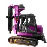 Small Rotary Drilling Rig Equipment Hydraulic Borehole Pile Machine Rotary