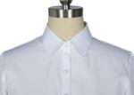 Twill Woven Fabric Office Work Uniforms Plain Dyed Free Ironing With Fashion