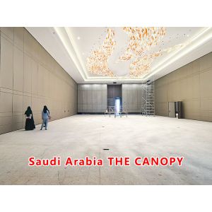 China 89CM Thickness Movable Partition Wall with 68CM Thickness and 800N Sealing Power Operable Partition Wall on sale