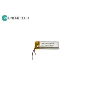 China 3.7V 145mAh 501232 Compact Design Lithium Polymer Battery For Bubble Machine on sale