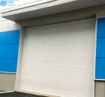 Aluminum Alloy Double Slat Electric Roller Shutter Garage Doors