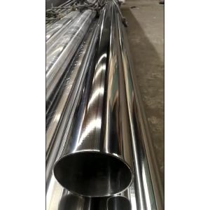 2B 4K Aisi 201 304 316 Stainless Steel Tubing Square Rectangular Round