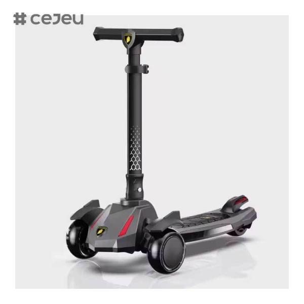 CJ-HLW-101 Children's Scooter, Children's Scooter, 1-3 to 6 Year Old Boys and Girls, 3-in-1 yo yo, Foldable Scooter