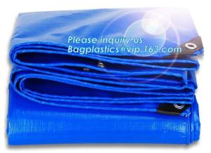 China China Factory High Quality HDPE Plastic Waterproof PE Tarpaulin,High Strength Waterproof Plastic Fabric PE Tarpaulins factory