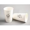 Buy cheap 16oz Drinking Insulated Paper Cups Biodegradable For Coffee Shops from wholesalers