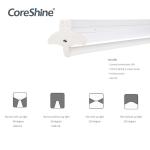 TUV UGR19 135lm/W Dimmable Linear Light For Warehouse