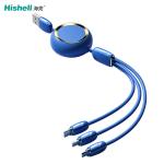 Multicolor Retractable Mobile Phone Charger