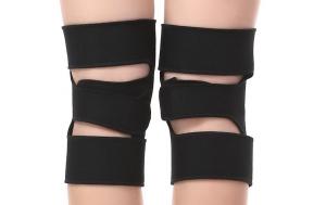 China Chronic Arthritis Self Heating Knee Pad / Tourmaline Knee Brace Heating Pad factory