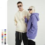 Sustainable 100 Cotton Plain Oversized Hoodies Womens Anti Bacterial