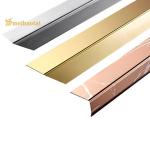 Hotel Decorative Stainless Steel Tile Edging 0.7MM Thickness