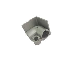 China AL-37 Aluminum Tube Fitting Turtle Car Anodized Baffle Tee Fitting factory