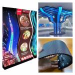 240x120mm P3mm Curved Led Display Screen 3840 High Refresh Rate