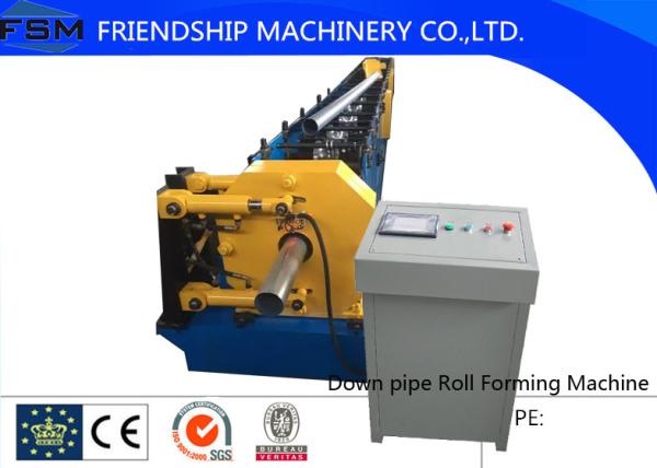 High Quatily 80mm/100mm Round Down Pipe Roll Forming Machine With Hydraulic