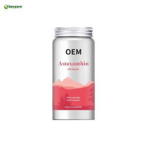 Inhibit Melanin Production Astaxanthin Capsules Whitening Supplements OEM