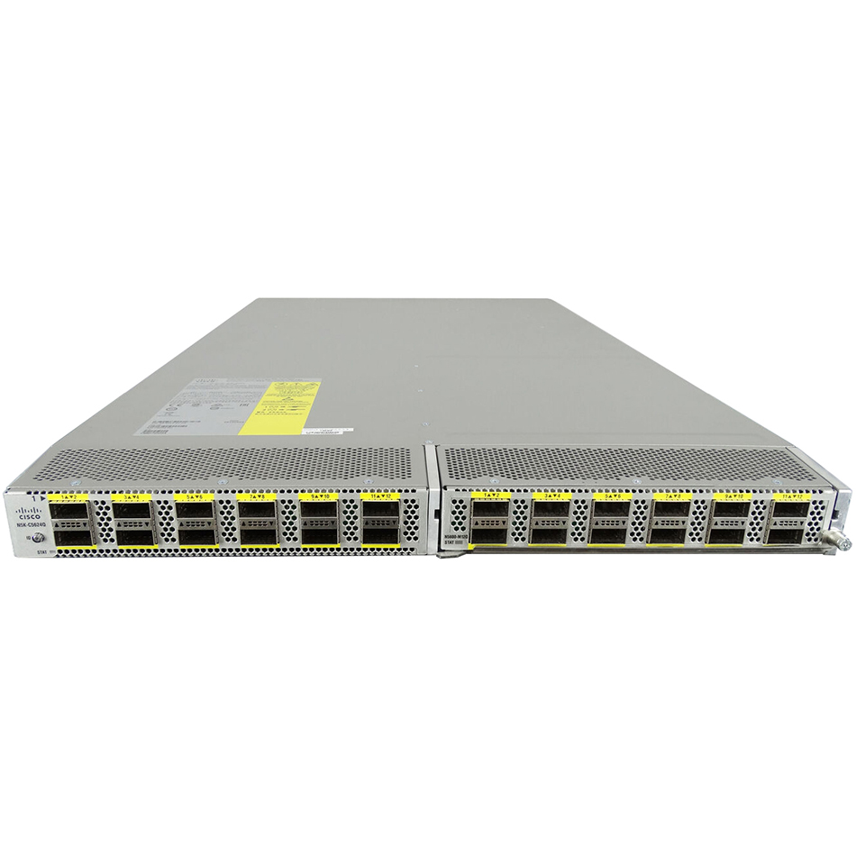 Cisco N5K-C5624Q 32-Port 10Gbps SFP Network Switch Stock 16 Unified Ports 6-Port QSFP