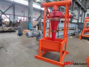 China Polyurethane Hydraulic Drilling Mud Cleaner Circulating Cyclone Desander factory