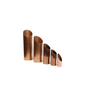 China Straight ASTM C10100 Thin Copper Tube Pipe With Washed Surface factory