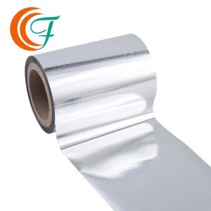 China Custom Logo Aluminum Foil Film Packaging Food Grade Metallized Packing Plastic Roll factory